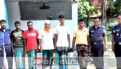 নওগাঁর আত্রাইয়ে বিভিন্ন অভিযোগে আটক..