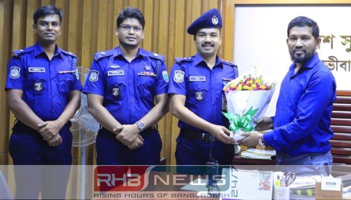 শ্রীমঙ্গলে নবাগত সার্কেল এএসপি’র যোগদান