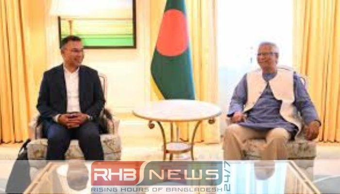 লন্ডনে ড. ইউনূসের সঙ্গে তারেক..