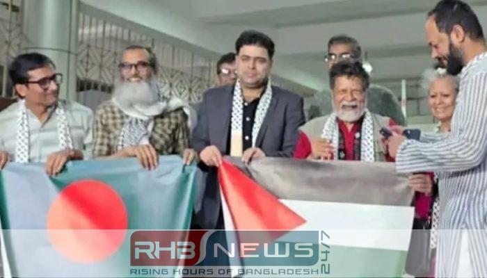 বর্বর ইসরাইলি সেনারা বাংলাদেশি পাসপোর্ট..