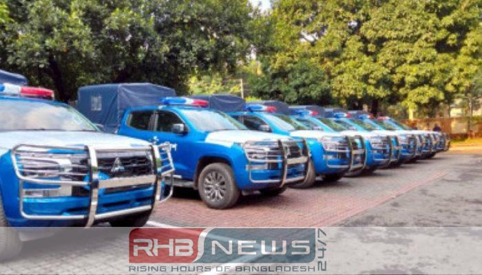 ২০ নতুন গাড়ি পেল ডিএমপি