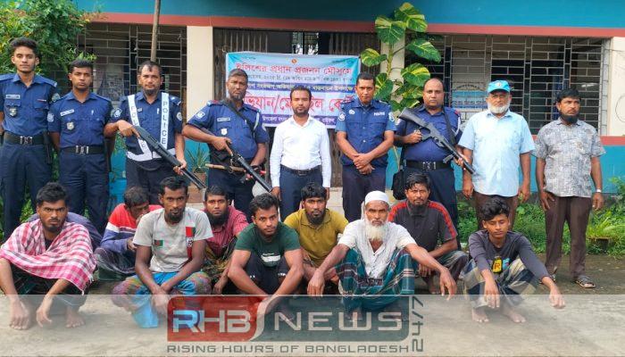 তেঁতুলিয়া নদীতে মা ইলিশ সংরক্ষণ..