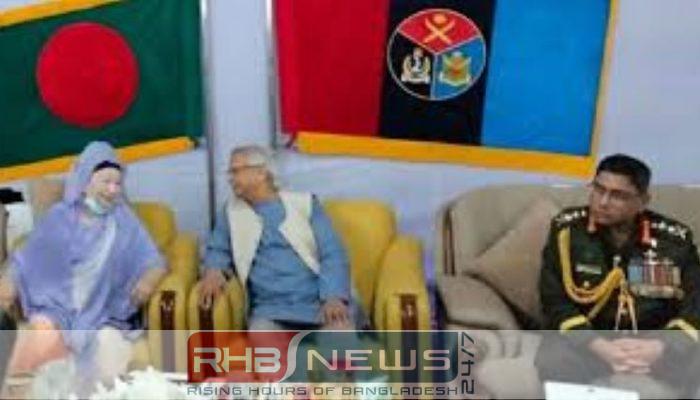 সেনানিবাসে খালেদা জিয়া, প্রধান উপদেষ্টার..