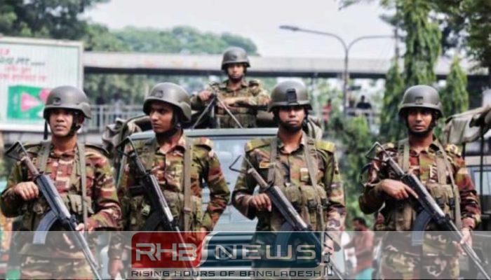 ট্রাইব্যুনাল চত্বরে সেনা–বিজিবির নজরদারি জোরদার