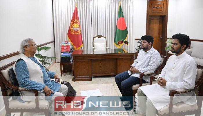 পদত্যাগের পর আসিফ-মাহফুজকে প্রধান উপদেষ্টার..