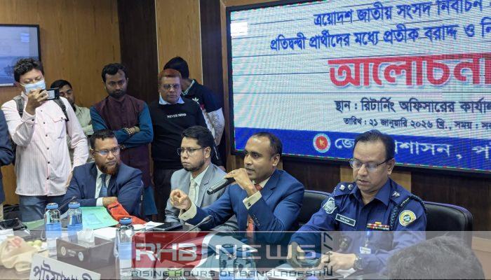 প্রতীক বরাদ্দের মধ্য দিয়ে পটুয়াখালীতে..