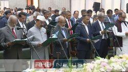 শপথ নিলেন বিএনপির নবনির্বাচিত সংসদ..