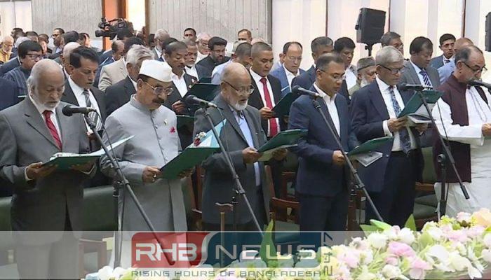 শপথ নিলেন বিএনপির নবনির্বাচিত সংসদ..