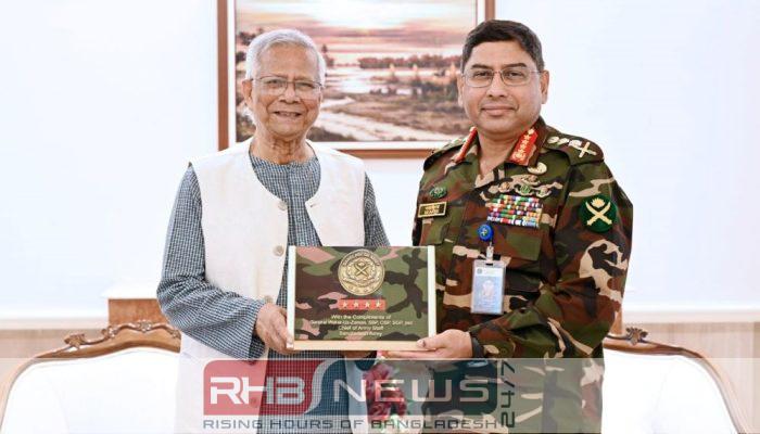 প্রধান উপদেষ্টার সঙ্গে বিদায়ী সাক্ষাৎ..