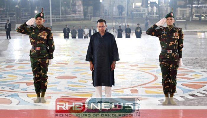 ভাষা শহীদদের প্রতি শ্রদ্ধা জানালেন..