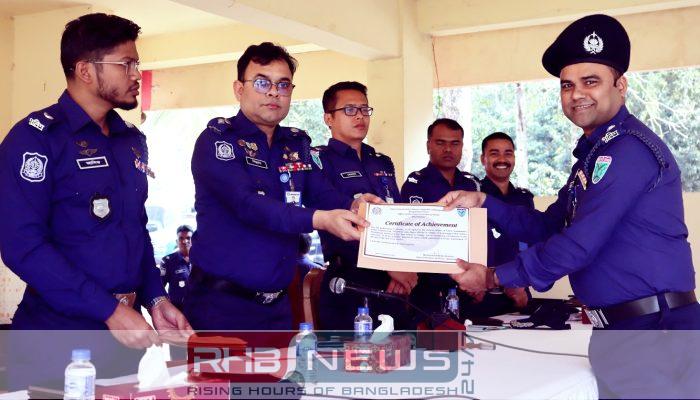 জেলায় শ্রেষ্ঠ হলেন শ্রীমঙ্গল থানার..