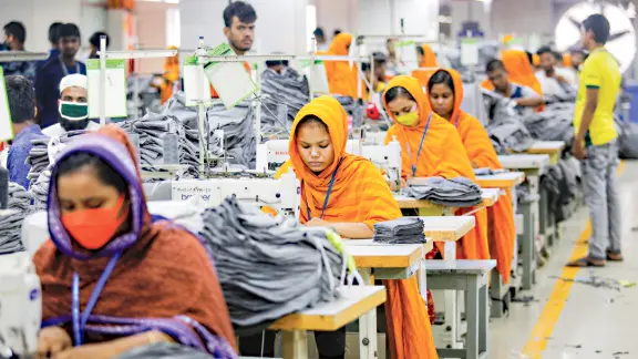 শ্রমিকদের বেতন ও ঈদ বোনাস..