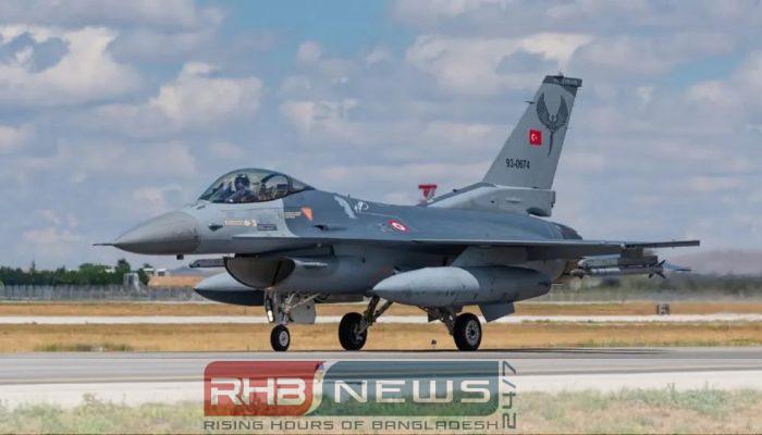 সাইপ্রাসে ৬টি এফ-১৬ যুদ্ধবিমান মোতায়েন..