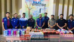 কুলাউড়ায় বিশেষ অভিযানে ভেজাল প্রসাধনী..