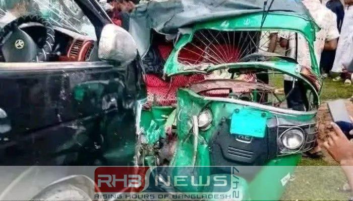 শ্রীমঙ্গলে মাইক্রোবাস-সিএনজি মুখোমুখি সংঘর্ষ: নিহত..