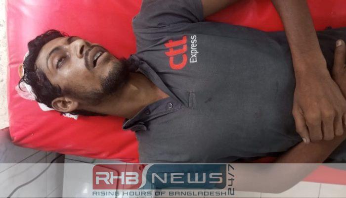 ঝালকাঠির কাঠালিয়ায় বালু বোঝাই ট্রলি..