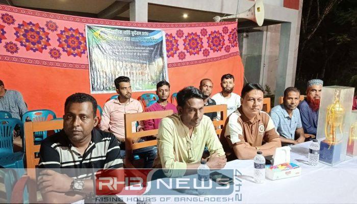 দুমকিতে ঐতিহাসিক নাইট ফুটবল ম্যাচ..