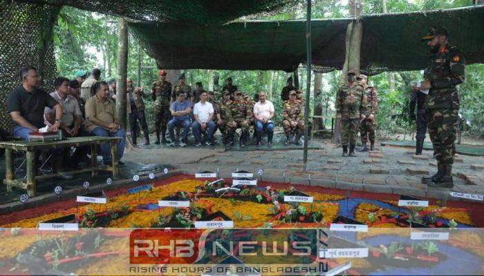 সেনাবাহিনীর প্রস্তুতি ও সক্ষমতা পর্যবেক্ষণে..