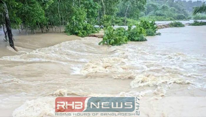 টানা বৃষ্টিতে ৫ জেলায় বন্যা..