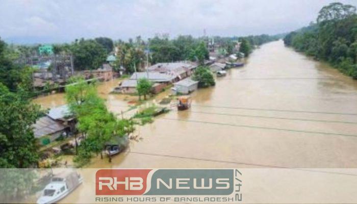 টানা বৃষ্টিতে রাঙ্গামাটির বন্যা পরিস্থিতির..
