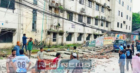 মিরপুর কলেজের দেয়াল ধসে নিহত..