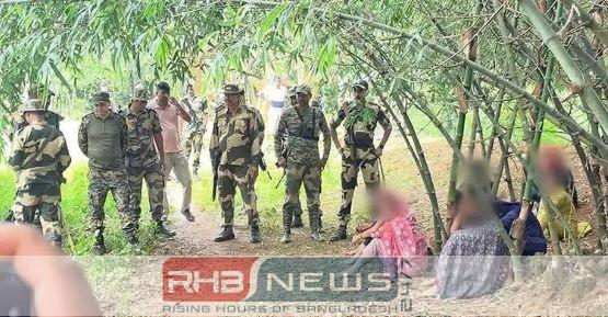 বিরামপুর সীমান্তে ৯ নারীকে পুশ-ইনের..
