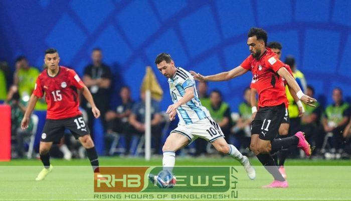 দুর্দান্ত প্রত্যাবর্তনে আর্জেন্টিনার জয়, স্বপ্নভঙ্গ..