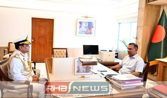 প্রধানমন্ত্রীর সঙ্গে নবনিযুক্ত নৌবাহিনী প্রধানের..