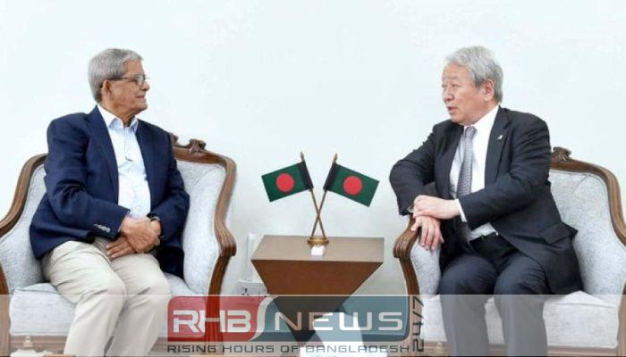 জাইকা প্রেসিডেন্টের সঙ্গে স্থানীয় সরকারমন্ত্রীর..