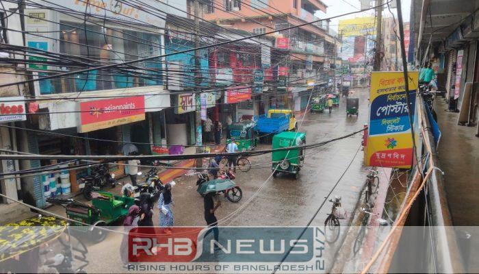 টানা বর্ষণে শ্রীমঙ্গলে জনজীবন বিপর্যস্ত:..
