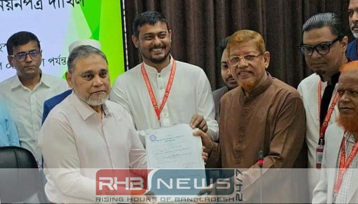 রাষ্ট্রপতি পদে অলি আহমদের মনোনয়নপত্র..