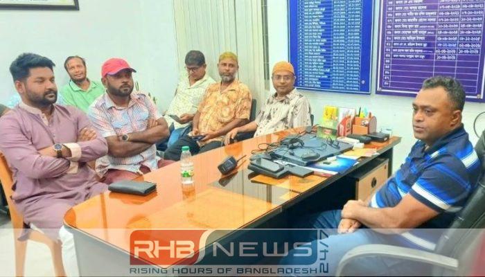 শ্রীমঙ্গলে সাংবাদিকদের সঙ্গে নবাগত ওসির..