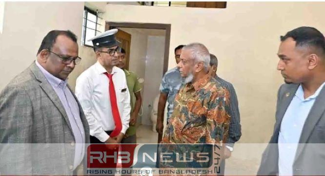 শ্রীমঙ্গল রেলস্টেশন পরিদর্শন করলেন প্রবাসী..