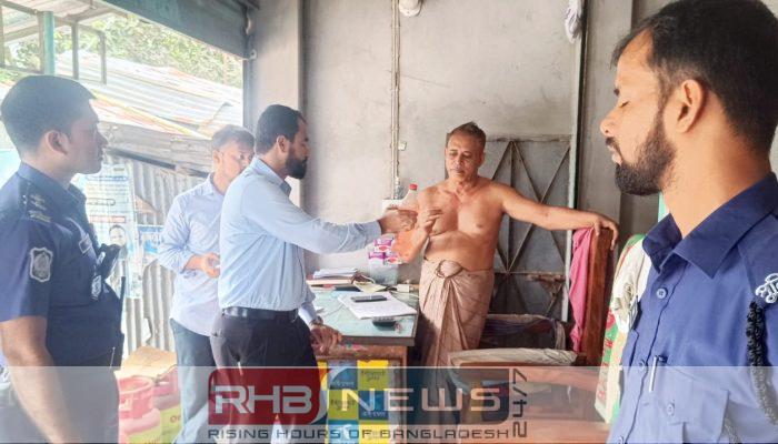 মির্জাগঞ্জে ভ্রাম্যমাণ আদালতের অভিযান,দুই প্রতিষ্ঠানকে..