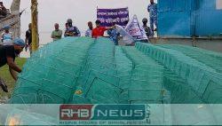 রাঙাবালীতে ইউএনওর নেতৃত্বে নিষিদ্ধ জাল..