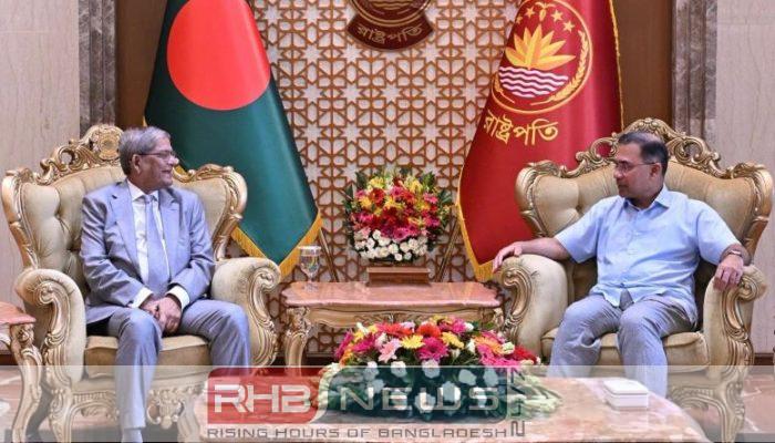 বঙ্গভবনে রাষ্ট্রপতির সঙ্গে প্রধানমন্ত্রীর প্রথম..