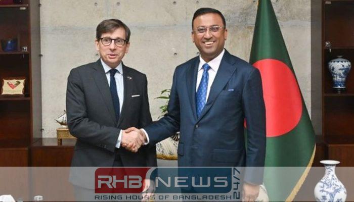 ফ্রান্সের রাষ্ট্রদূতের সঙ্গে পররাষ্ট্র প্রতিমন্ত্রীর..