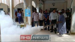 দুমকিতে ডেঙ্গু প্রতিরোধ ও পরিচ্ছন্নতা..