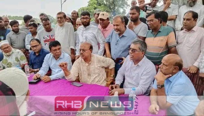 আহসানগঞ্জ রেলওয়ে স্টেশনে আধুনিক প্ল্যাটফর্ম..
