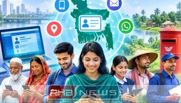 দেশের সব নাগরিককে ডিজিটাল ঠিকানার..
