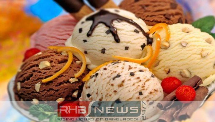 বিভিন্ন স্বাদের আইসক্রিম