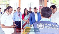 শ্রীমঙ্গলে হাম-রুবেলা টিকাদান কার্যক্রম পরিদর্শন..